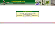 Tablet Screenshot of parrotshop.ch